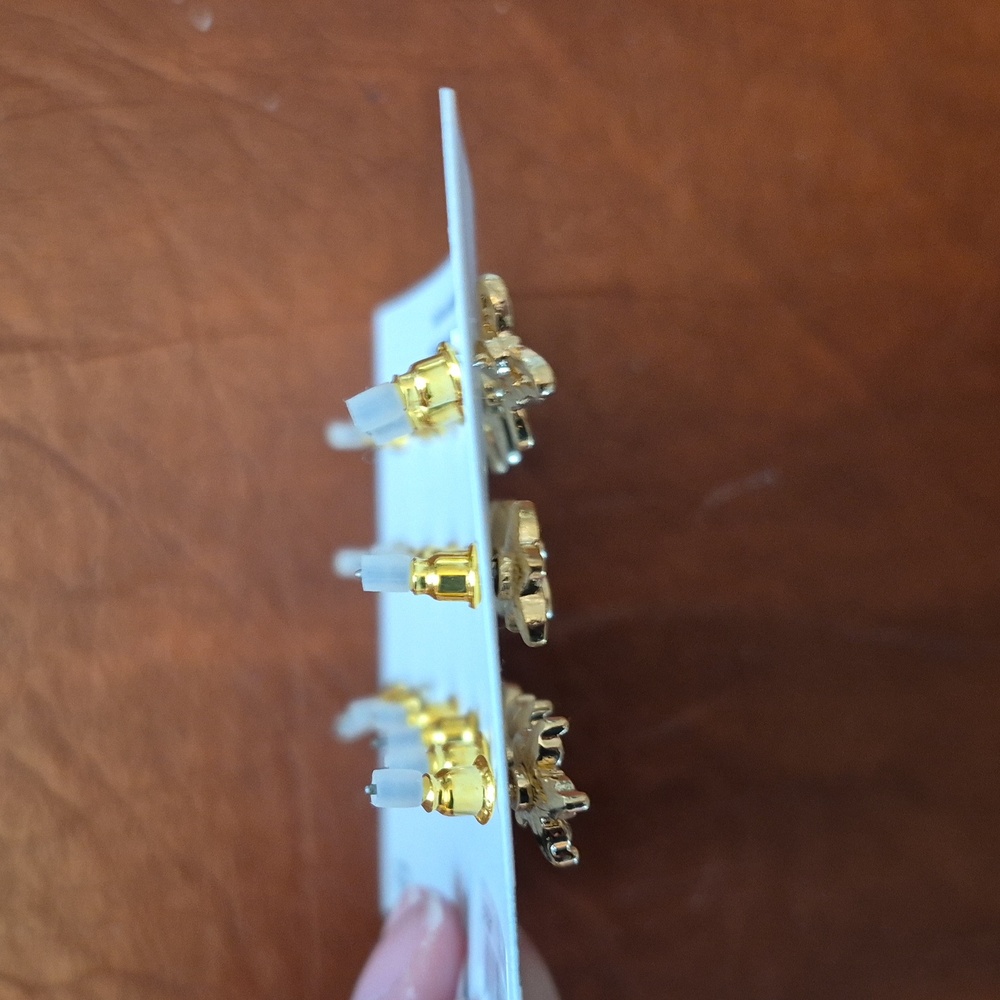 NWT! Bees, Butterflies, And Flowers Stud Earrings! - Picture 4 of 6